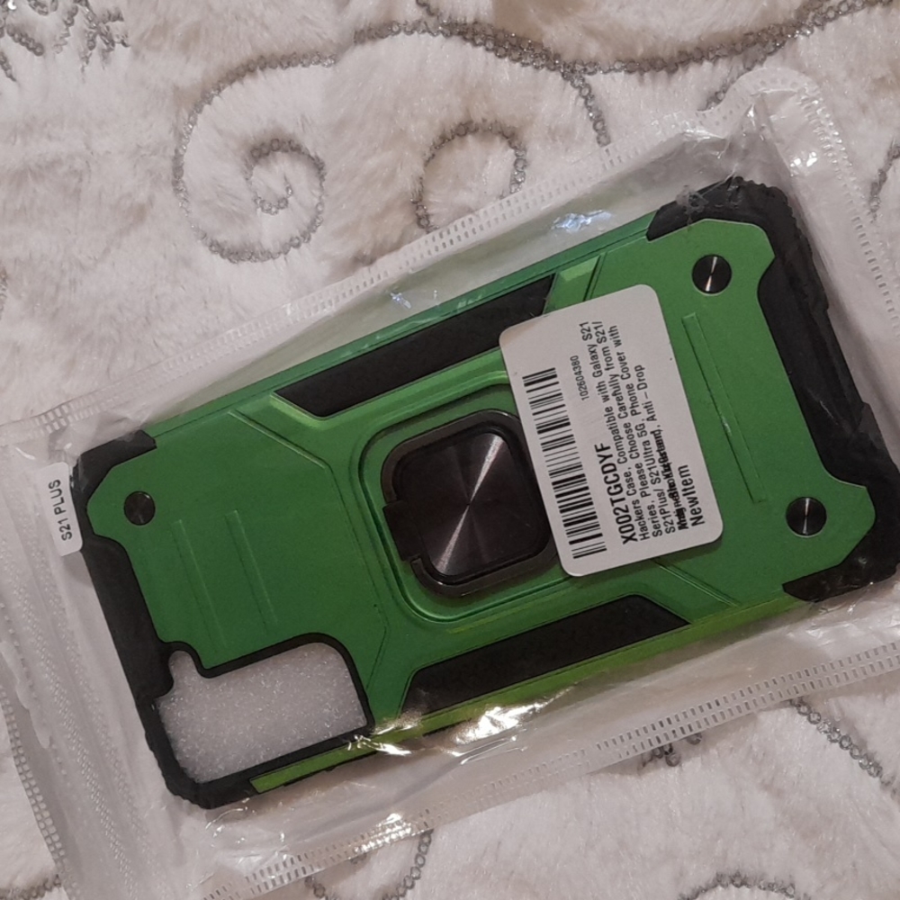 Samsung Galaxy S21 plus phone case green